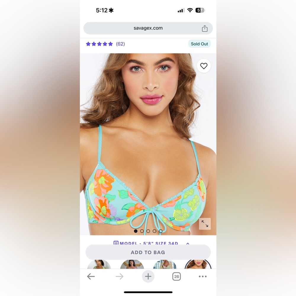 Free Spirit Floral Unlined Plunge Bra | Savage Fenty